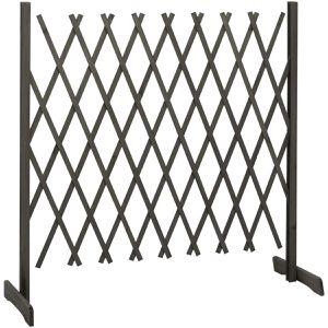 Produktbild für Rankgitter vidaXL 314829, grau, freistehend