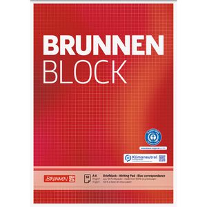 Produktbild für Briefblock Brunnen 105261801 Der Brunnen Block, A4
