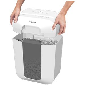 Produktbild für Aktenvernichter Fellowes 100110064 Powershred LX50, weiß