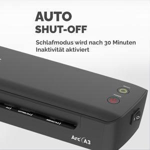 Produktbild für Laminiergerät Fellowes Arc, mit 2 Rollen, A3