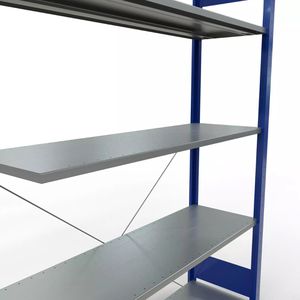 Produktbild für Anbauregal Schulte 12745-130-B, 5 Metallböden
