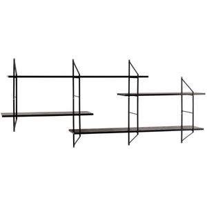 Produktbild für Wandregal AC-Design Belfast, schwarz