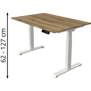 Produktbild für Schreibtisch Kerkmann Move 1 stable, asteiche / weiß