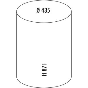 Produktbild für Aschenbecher Wesco Big Ash, 355901-02, rot, für Outdoor
