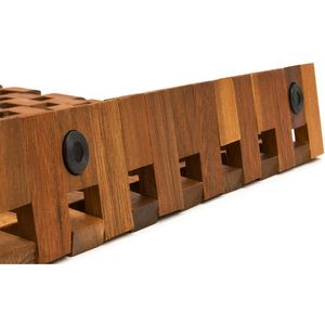 Produktbild für Badematte CASARIA Holz, 50 x 80 cm