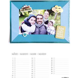 Produktbild für Fotokalender Folia Bastelkalender jahresunabhängig