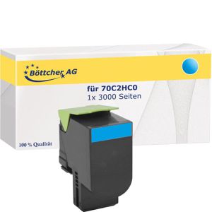 Produktbild für Toner Böttcher-AG für Lexmark 70C2HC0