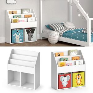 Produktbild für Bücherregal Vicco Luigi, weiß