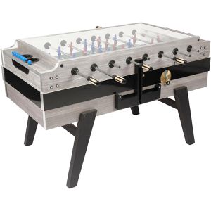 Tischkicker Garlando Coperto Münz/Glas, mit Münzprüfer