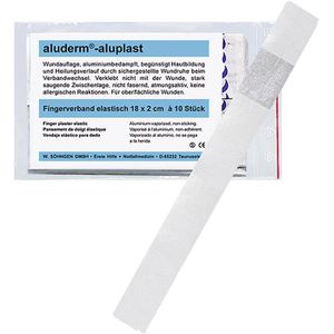 Produktbild für Pflaster Söhngen Aluderm Aluplast 1009192, 10 Strips