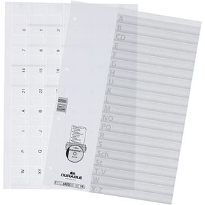Produktbild für Register Durable 6800-19, A4, A-Z