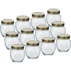 Einmachglas Bormioli-Rocco Quattro Stagioni, mit Schraubdeckel