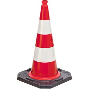 Leitkegel Moravia ReflexKegel EU, rot/weiß, 75cm