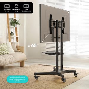 Produktbild für TV-Ständer Onkron TS1351-B, schwarz