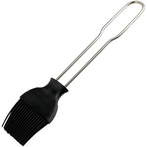 Produktbild für Backpinsel FMprofessional Profi schwarz/silber, hitzebeständig
