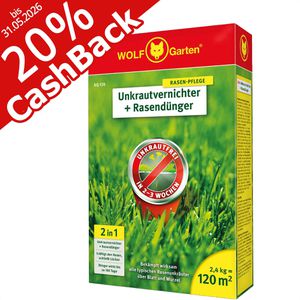 Unkrautvernichter Wolf-Garten SQ 120 Rasendünger