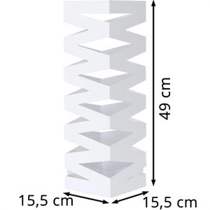 Produktbild für Schirmständer Songmics LUC16W, weiß