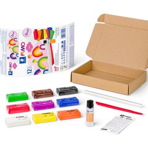 Produktbild für Modelliermasse Staedtler 8023 10, FIMO Basic-Set
