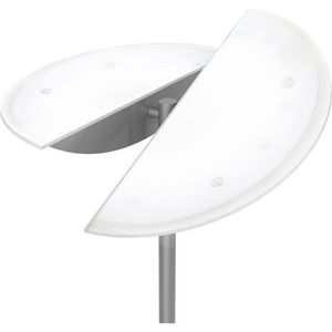 Produktbild für Stehlampe Unilux Zelux, LED, silber, 180 cm