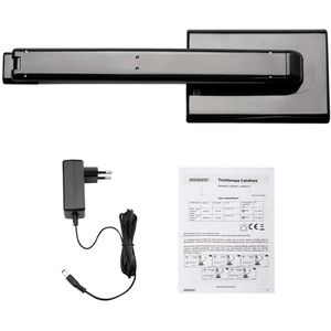 Produktbild für Schreibtischlampe Monzana Cataleya, schwarz, LED, dimmbar