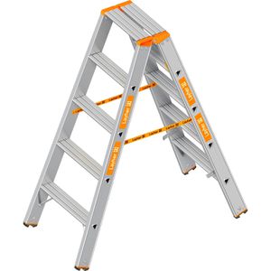 Stehleiter Layher Topic 1043, beidseitig begehbar