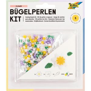 Produktbild für Bügelperlen Folia 73201 Flower, Set