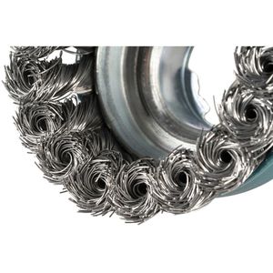 Produktbild für Drahtbürste Makita D-73374, gezopft, Topfbürste