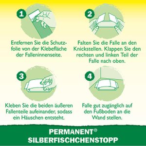 Produktbild für Silberfischfalle Neudorff Permanent Silberfischchen-Stopp