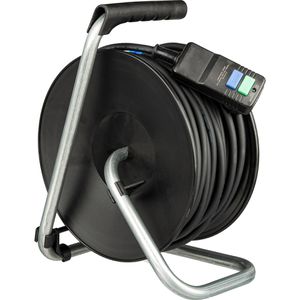 Produktbild für Kabeltrommel as-Schwabe 10829, PRCD, für außen IP44