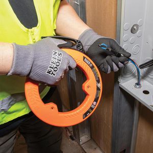 Produktbild für Kabeleinziehhilfe Klein-Tools 56335, Einziehband aus Metall