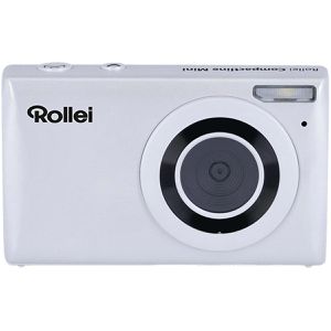 Produktbild für Kompaktkamera Rollei Compactline Mini weiß, 2,8 Zoll Display