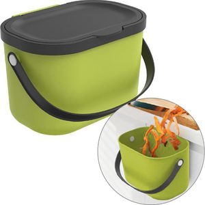 Mülleimer Rotho Albula 1054605070, Lime