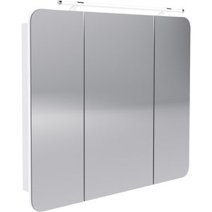 Produktbild für Spiegelschrank Fackelmann Milano 84273, weiß