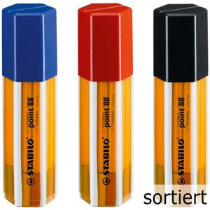 Produktbild für Fineliner Stabilo Point 88 Big Box 8820-1