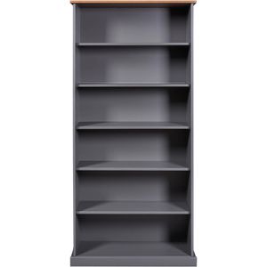 Produktbild für Bücherregal Inter-Link Luzerna, grau
