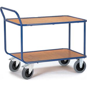 Produktbild für Tischwagen Rollcart 08-7215, aus Metall &amp; Holz