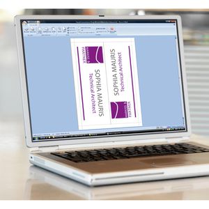 Produktbild für Tischkarten Sigel DP047, weiß, blanko