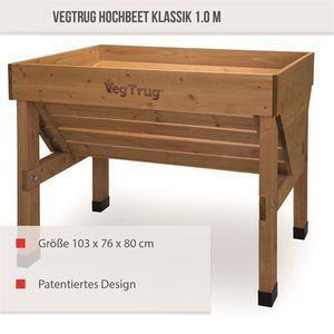 Produktbild für Hochbeet VegTrug Klassik, aus Zedernholz