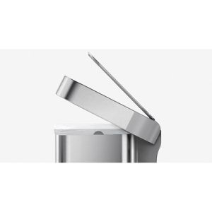 Produktbild für Mülleimer Simplehuman CW2025, silber