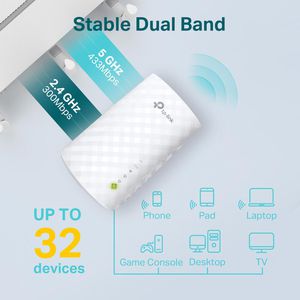 Produktbild für WLAN-Repeater TP-Link RE220, AC750