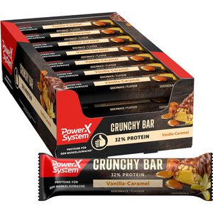Proteinriegel Power-System Crunchy Bar, 21 Riegel