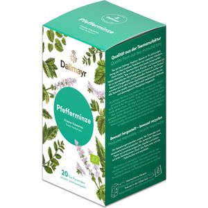 Produktbild für Tee Dallmayr Pfefferminze, BIO