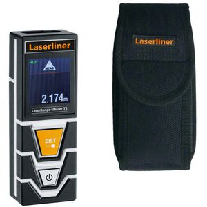 Laserliner Laser-Entfernungsmesser LaserRange, Master T3, 30m Messbereich, Touch-Farbdisplay