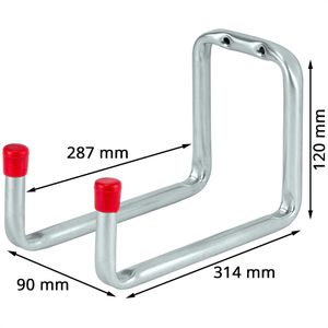 Produktbild für Wandhaken Vormann Gerätehalter 001471008Z, Metall