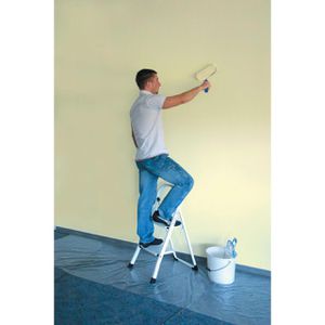 Produktbild für Klapptritt Krause Monto Toppy, 130723, weiß, aus Stahl
