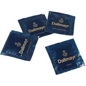 Produktbild für Zuckersticks Dallmayr Zuckerbriefchen, weißer Zucker