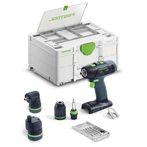 Akku-Bohrschrauber Festool T18+3 Basic-Set, 578828
