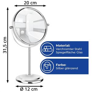 Produktbild für Kosmetikspiegel Wenko 8204500, Ø 15 cm