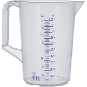 Messbecher Hünersdorff 937000, aus Kunststoff