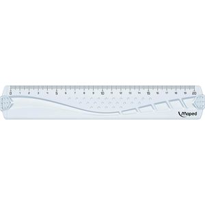 Produktbild für Lineal Maped Geometric Green, 20 cm